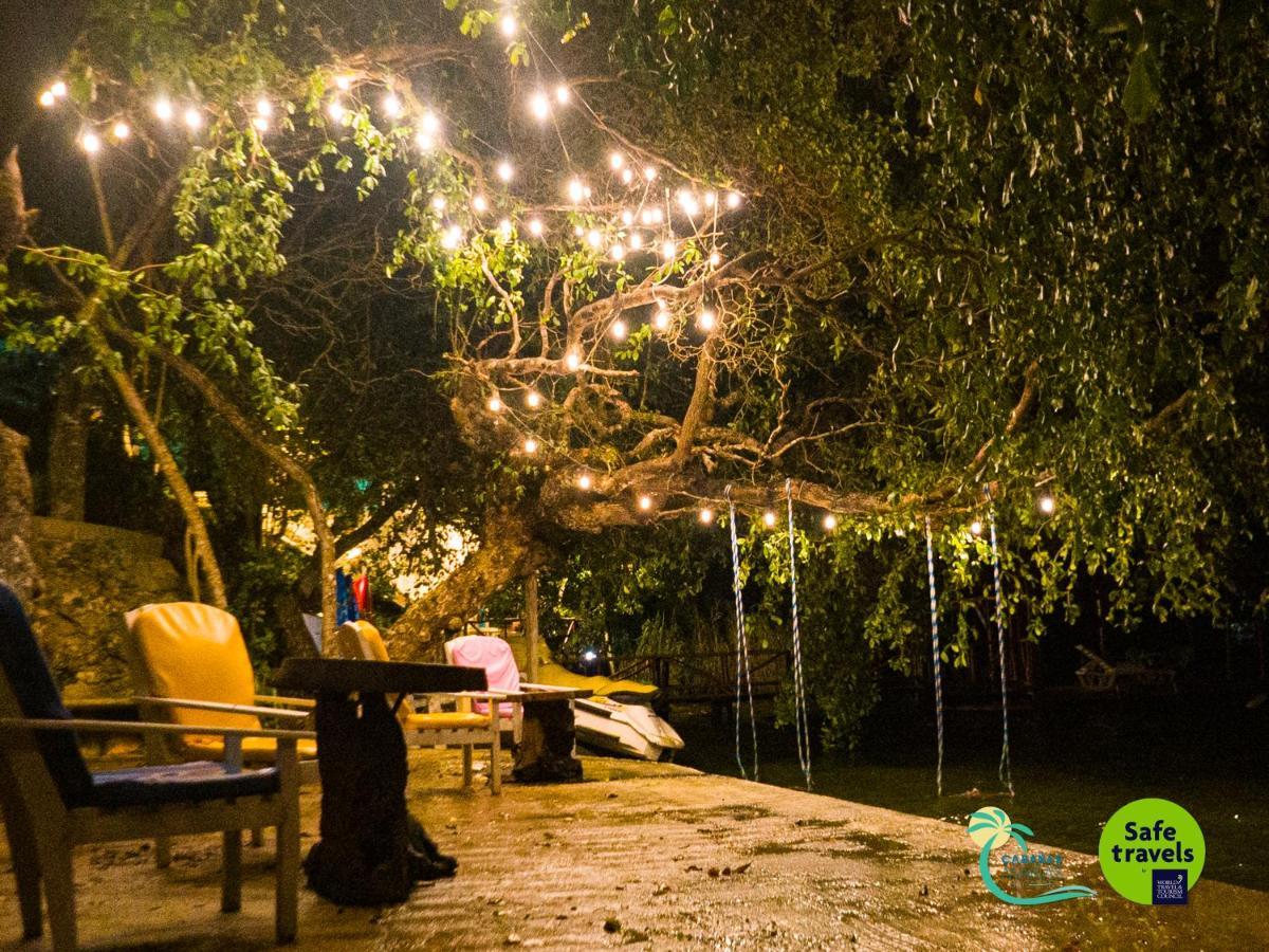 Cabañas Marias Lakefront Hotel Bacalar Exterior foto